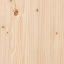Spisebord Naturfarvet 110 x 55 x 75 cm Massiv fyrretræ