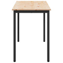 Spisebord Naturfarvet 110 x 55 x 75 cm Massiv fyrretræ