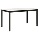 Spisebord Hvid 140 x 80 x 75 cm Massiv fyrretræ