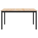 Spisebord Naturfarvet 150 x 90 x 75 cm Massiv fyrretræ