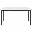 Spisebord Hvid 150 x 90 x 75 cm Massiv fyrretræ
