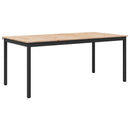 Spisebord Naturfarvet 180 x 90 x 75 cm Massiv fyrretræ