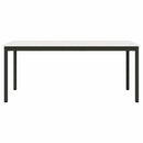 Spisebord Hvid 180 x 90 x 75 cm Massiv fyrretræ