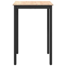 Barbord Naturfarvet 70 x 70 x 105 cm Massiv fyrretræ
