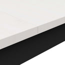 Barbord Hvid 70 x 70 x 105 cm Massiv fyrretræ