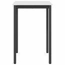 Barbord Hvid 70 x 70 x 105 cm Massiv fyrretræ