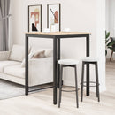 Barbord Naturfarvet 80 x 80 x 105 cm Massiv fyrretræ