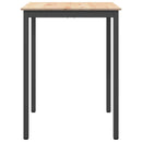 Barbord Naturfarvet 80 x 80 x 105 cm Massiv fyrretræ