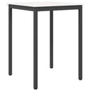 Barbord Hvid 80 x 80 x 105 cm Massiv fyrretræ
