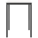 Barbord Hvid 80 x 80 x 105 cm Massiv fyrretræ