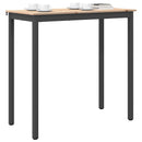 Barbord Naturfarvet 110 x 55 x 105 cm Massiv fyrretræ
