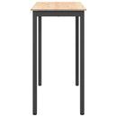 Barbord Naturfarvet 110 x 55 x 105 cm Massiv fyrretræ