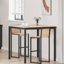 Barbord Naturfarvet 110 x 110 x 105 cm Massiv fyrretræ