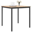 Barbord Naturfarvet 110 x 110 x 105 cm Massiv fyrretræ