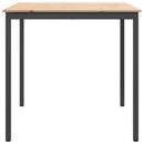 Barbord Naturfarvet 110 x 110 x 105 cm Massiv fyrretræ