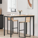 Barbord Naturfarvet 140 x 80 x 105 cm Massiv fyrretræ