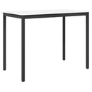 Barbord Hvid 140 x 80 x 105 cm Massiv fyrretræ