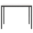 Barbord Hvid 140 x 80 x 105 cm Massiv fyrretræ