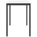 Barbord Hvid 140 x 80 x 105 cm Massiv fyrretræ