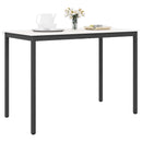 Barbord Hvid 150 x 80 x 105 cm Massiv fyrretræ