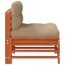 Have Mellem Sofa Massivt fyrretræ VoksBrun