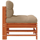 Have Mellem Sofa Massivt fyrretræ VoksBrun