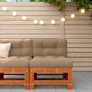 Have Mellem Sofa Massivt fyrretræ Voks Brun Fyr