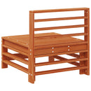 Have Mellem Sofa Massivt fyrretræ Voks Brun Fyr