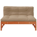 Have Mellem Sofa Massivt fyrretræ VoksBrun