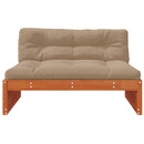 Have Mellem Sofa Massivt fyrretræ VoksBrun