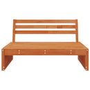 Have Mellem Sofa Massivt fyrretræ VoksBrun 120 x 95 x 69 cm