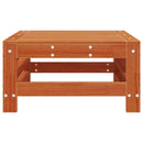 Have Fodstøtte Massivt fyrretræ Voks Brun Fyr