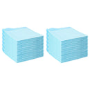 Non-vævet stof pet træningspude 50 pcs Blå og Hvid 45 x 33 cm
