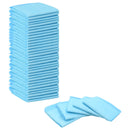 Non-vævet stof pet træningspude 50 pcs Blå og Hvid 60 x 45 cm