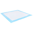 Non-vævet stof pet træningspude 50 pcs Blå og Hvid 60 x 60 cm