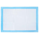 Non-vævet stof pet træningspude 50 pcs Blå og Hvid 90 x 60 cm