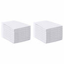 Non-vævet stof pet træningspude 50 pcs Sort og Hvid 45 x 33 cm