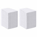Non-vævet stof pet træningspude 100 pcs Sort og Hvid 45 x 33 cm
