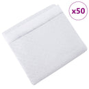 Non-vævet stof pet træningspude 50 pcs Sort og Hvid 60 x 45 cm