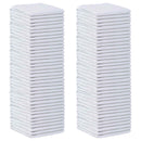 Non-vævet stof pet træningspude 100 pcs Sort og Hvid 60 x 45 cm