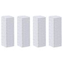 Non-vævet stof pet træningspude 200 pcs Sort og Hvid 60 x 45 cm
