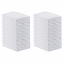 Non-vævet stof pet træningspude 100 pcs Sort og Hvid 60 x 60 cm