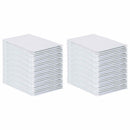 Non-vævet stof pet træningspude 50 pcs Sort og Hvid 90 x 60 cm