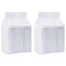 Non-vævet stof pet træningspude 100 pcs Sort og Hvid 90 x 60 cm