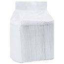 Non-vævet stof pet træningspude 100 pcs Sort og Hvid 90 x 60 cm