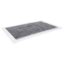 Non-vævet stof pet træningspude 100 pcs Sort og Hvid 90 x 60 cm