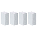 Non-vævet stof pet træningspude 200 pcs Sort og Hvid 90 x 60 cm