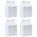 Non-vævet stof pet træningspude 200 pcs Sort og Hvid 90 x 60 cm
