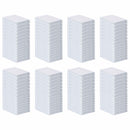 Non-vævet stof pet træningspude 400 pcs Sort og Hvid 90 x 60 cm