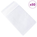 Non-vævet stof pet træningspude 50 pcs Sort og Hvid 120 x 80 cm